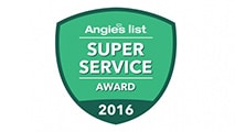angie's list super service award 2016 badge
